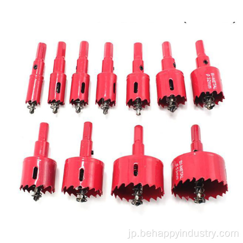 Industry Hole Saw Kit with Core Drill